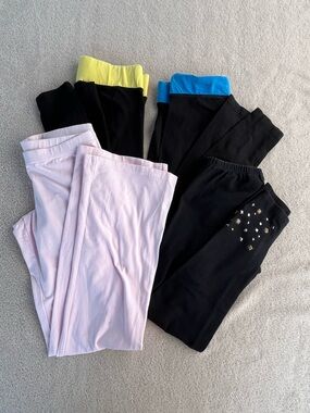 Women’s Leggings Pack - Pink and Black Comfort Bottoms